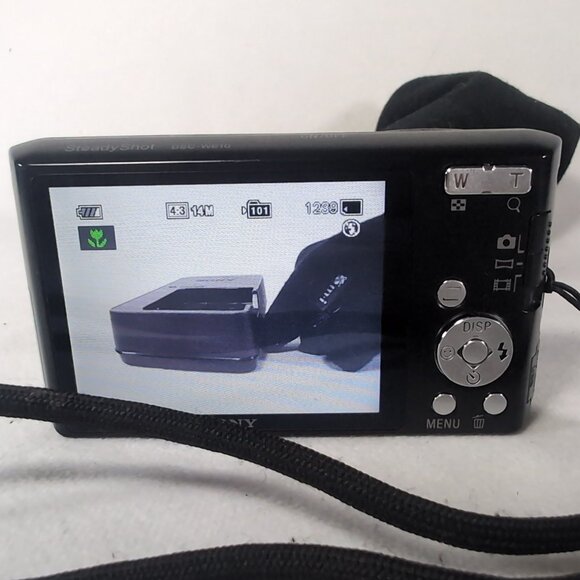 Sony Cybershot DSC-W610 Black WORKING TESTED Charging Adapter Battery 14.1MP 4X - Picture 7 of 16